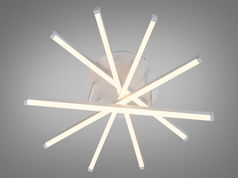Стельова люстра біла LED 70W 5 модулів