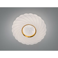 LED люстра W-21 біло-золота 58Вт