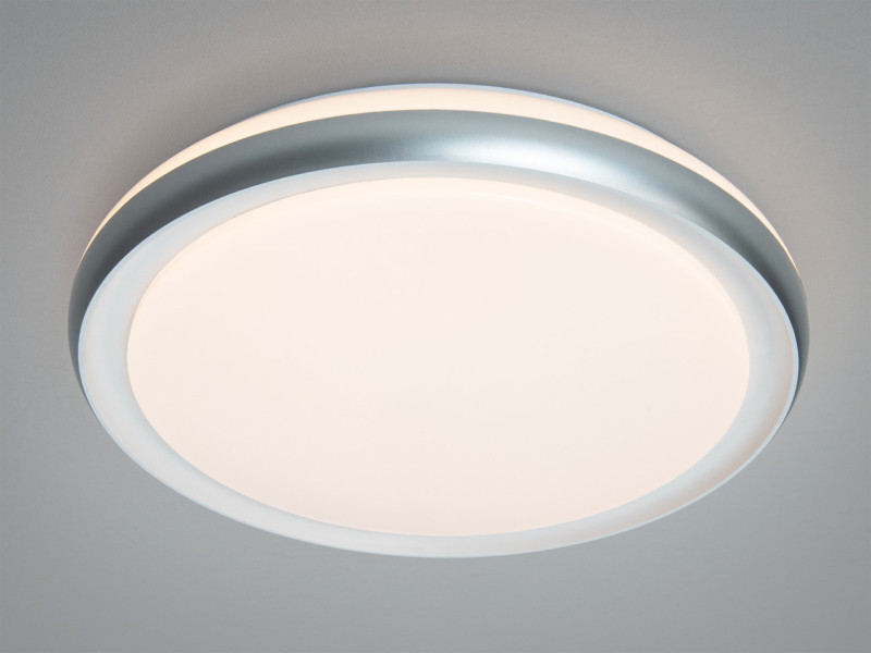 LED стельова панель 58 Вт сіра без пульта