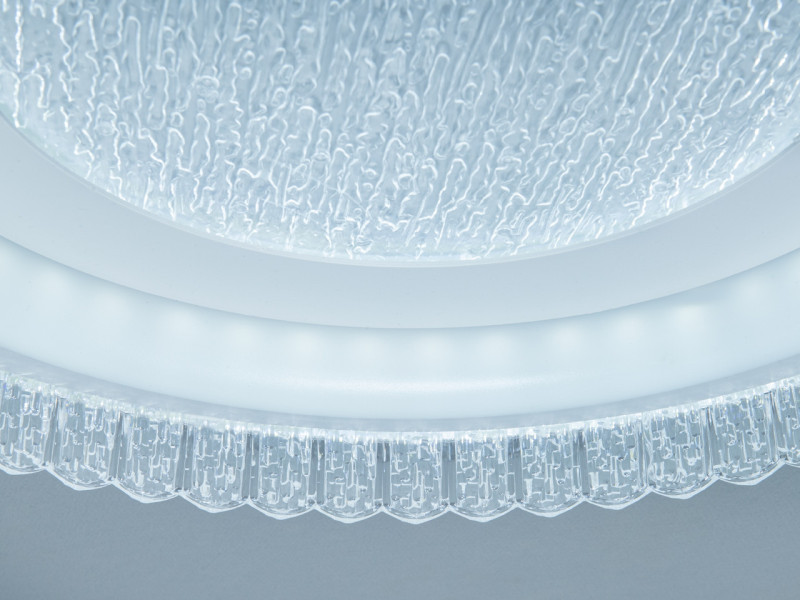 Стельовий LED світильник біле коло 85 Вт матовий