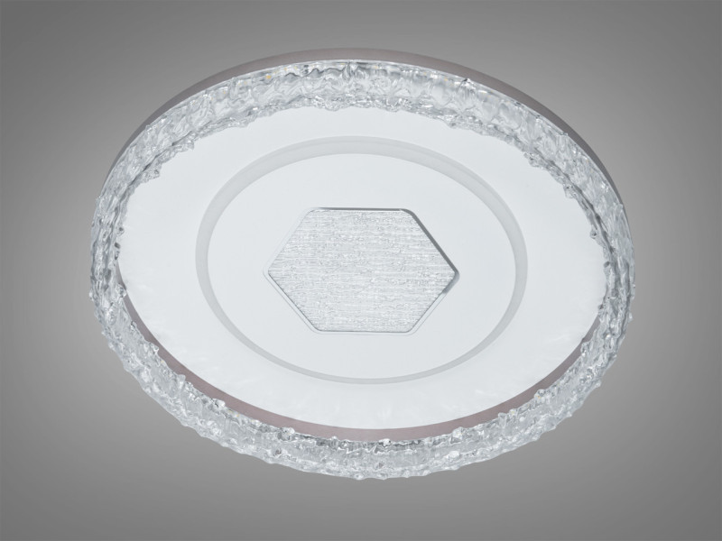 Стельова LED люстра біла 85 Вт