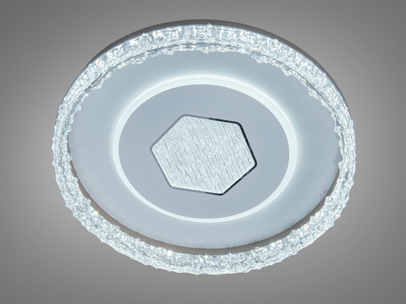 Стельова LED люстра біла 85 Вт