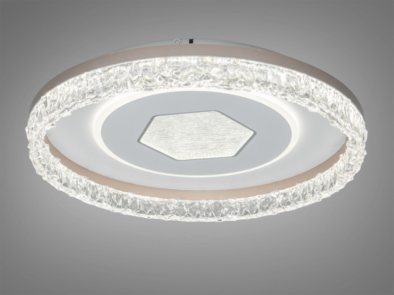 Стельова LED люстра біла 85 Вт