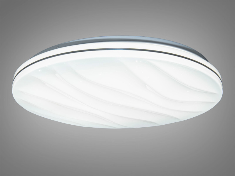 LED люстра смарт світильник, без пульта, 72W, біла