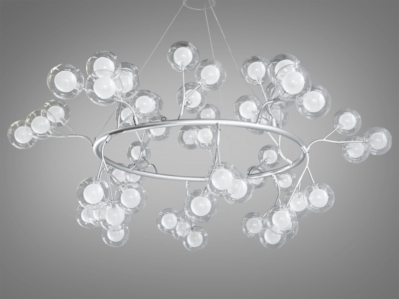 Підвісна люстра "Світлячок", 54 лампи